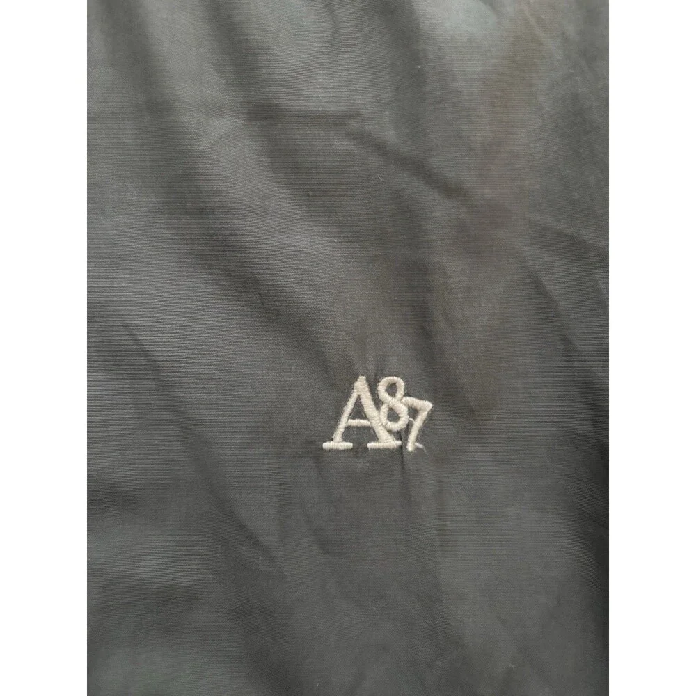 Aéropostale A87 Embroidered Solid Button-Down Short Sleeve Shirt Men's 3XL  Tag